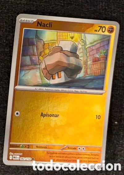 Coleccionismo cromos antiguos: 082/132 NACLI POKEMON TCG CARTA HOLO