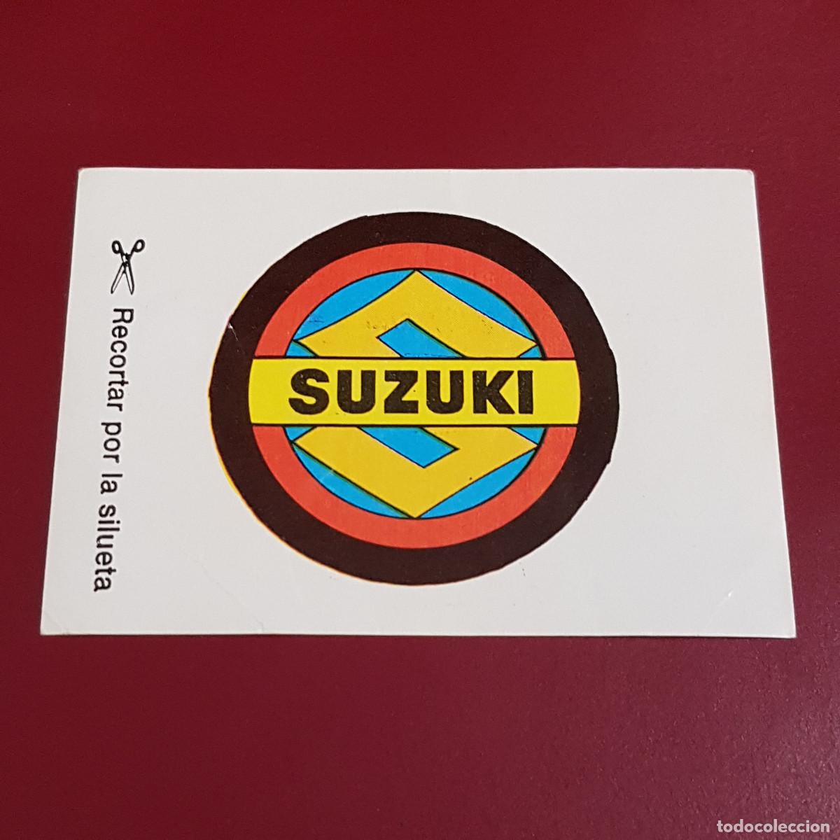 Coleccionismo cromos antiguos: BIMBO - EL MUNDO DE LAS MOTOS - MARCAS Y MOTOS SUZUKI 38 A - NUNCA PEGADO