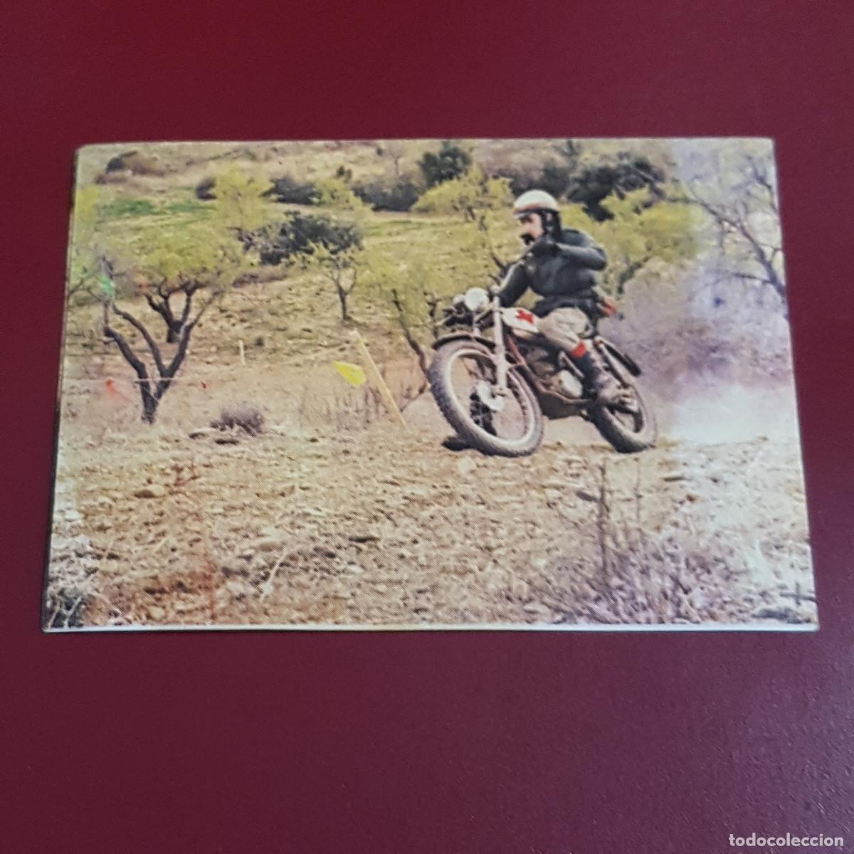 Coleccionismo cromos antiguos: BIMBO - EL MUNDO DE LAS MOTOS - DE EXCURSION CRUZ ROJA ALPINA 105 - NUNCA PEGADO