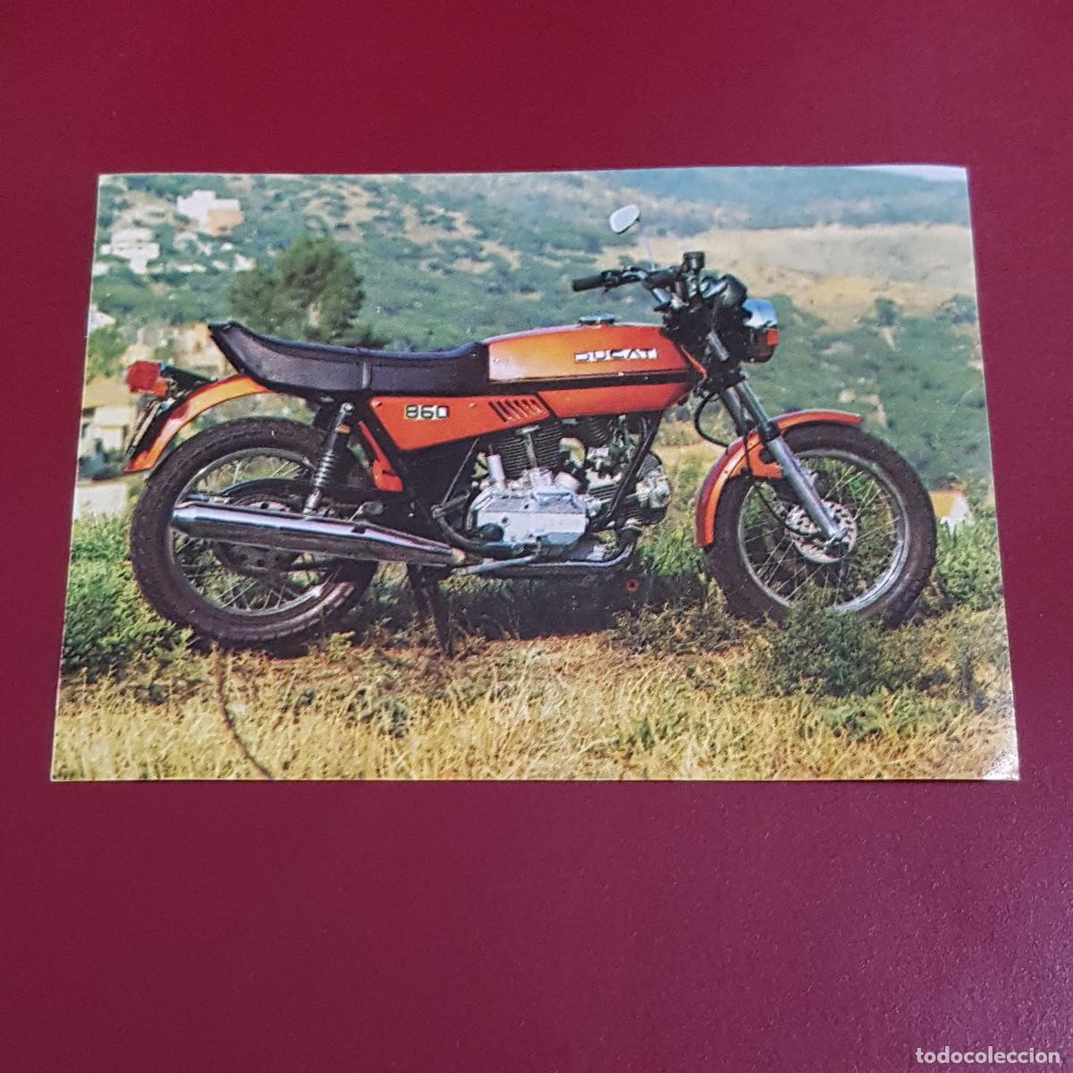Coleccionismo cromos antiguos: BIMBO - EL MUNDO DE LAS MOTOS - DUCATI 860 35 - NUNCA PEGADO