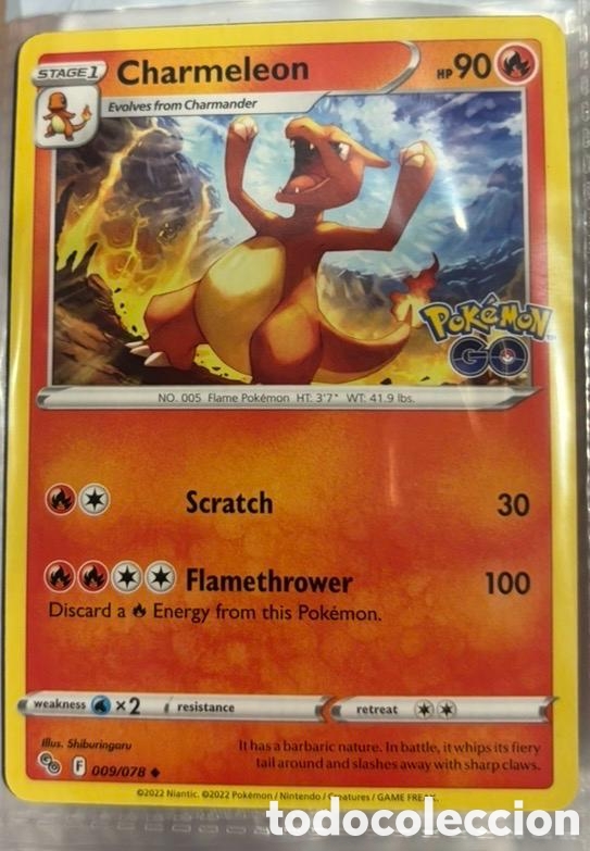 Coleccionismo cromos antiguos: 009/078 CHARMANDER POKEMON TCG CARTA INICIALES