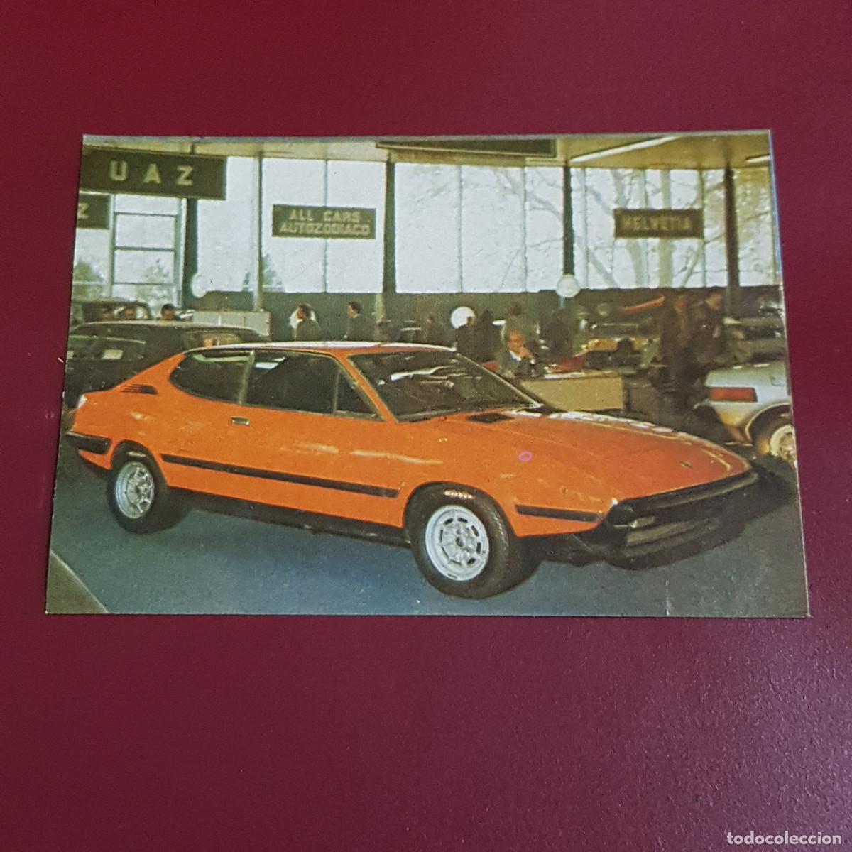 Coleccionismo cromos antiguos: BIMBO - EL MUNDO DEL AUTOMOVIL - FIAT 128 1300 18 - NUNCA PEGADO