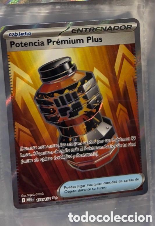 Coleccionismo cromos antiguos: 174/132 POTENCIA PREMIUM PLUS POKEMON TCG CARTA