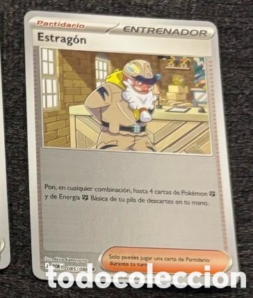 Coleccionismo cromos antiguos: 085/088 ESTRAGON POKEMON TCG CARTA HOLO