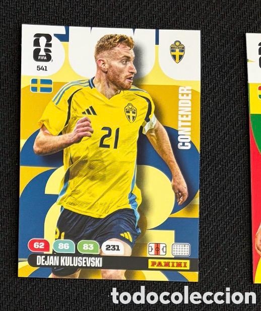 Coleccionismo cromos antiguos: 541 KULUSEVSKI SUECIA FIFA WORLD CUP MUNDIAL 2026