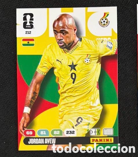 Coleccionismo cromos antiguos: 212 JORDAN AYEW GHANA FIFA WORLD CUP MUNDIAL 2026