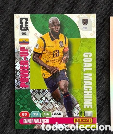 Coleccionismo cromos antiguos: 592 ENNER VALENCIA ECUADOR POWER-UP FIFA WORLD CUP MUNDIAL 2026