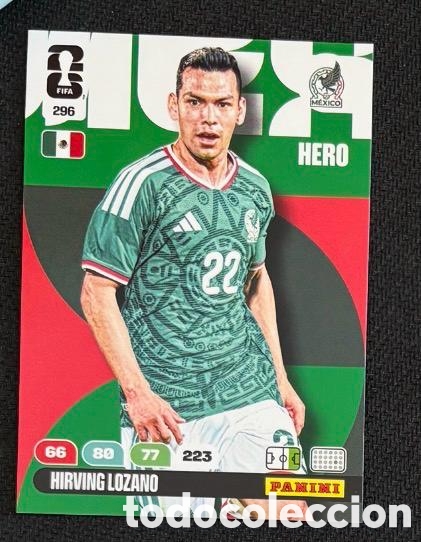 Coleccionismo cromos antiguos: 296 HIRVING LOZANO MEXICO FIFA WORLD CUP MUNDIAL 2026