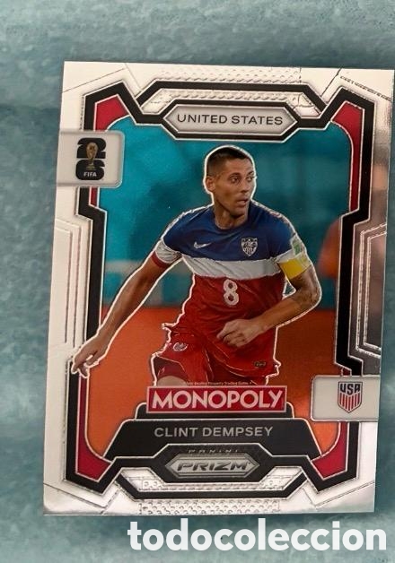 Coleccionismo cromos antiguos: CLINT DEMPSEY EEUU Monopoly PRIZM FIFA WORLD CUP 2026