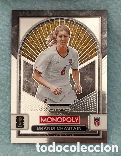 Coleccionismo cromos antiguos: BRANDI CHASTAIN EEUU Monopoly PRIZM FIFA WORLD CUP 2026
