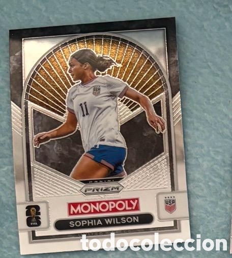 Coleccionismo cromos antiguos: SOPHIA WILSON EEUU Monopoly PRIZM FIFA WORLD CUP 2026