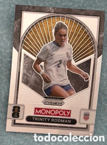 Coleccionismo cromos antiguos: TRINITY RODMAN EEUU Monopoly PRIZM FIFA WORLD CUP 2026