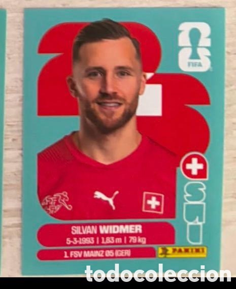 Coleccionismo cromos antiguos: Widmer Suiza CROMO FIFA WORLD CUP 2026 MUNDIAL STICKER PANINI