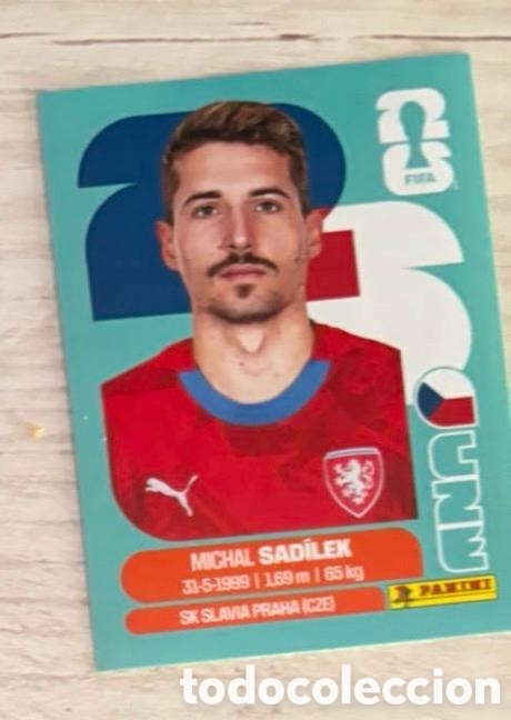 Coleccionismo cromos antiguos: Sadilex Rep&uacute;blica Checa CROMO FIFA WORLD CUP 2026 MUNDIAL STICKER PANINI