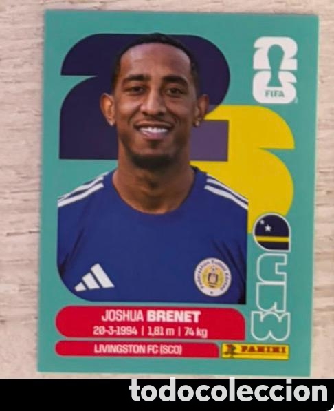 Coleccionismo cromos antiguos: Brenet Curazao CROMO FIFA WORLD CUP 2026 MUNDIAL STICKER PANINI