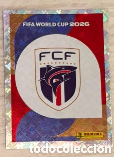 Coleccionismo cromos antiguos: ESCUDO CABO VERDE CROMO FIFA WORLD CUP 2026 MUNDIAL STICKER PANINI