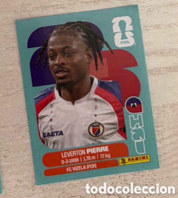 Coleccionismo cromos antiguos: Leverton Pierre Hait&iacute; CROMO FIFA WORLD CUP 2026 MUNDIAL STICKER PANINI