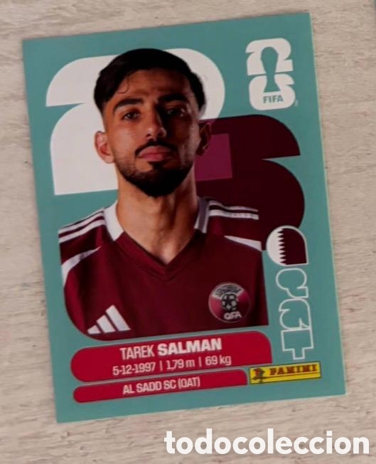 Coleccionismo cromos antiguos: Salman Qatar CROMO FIFA WORLD CUP 2026 MUNDIAL STICKER PANINI