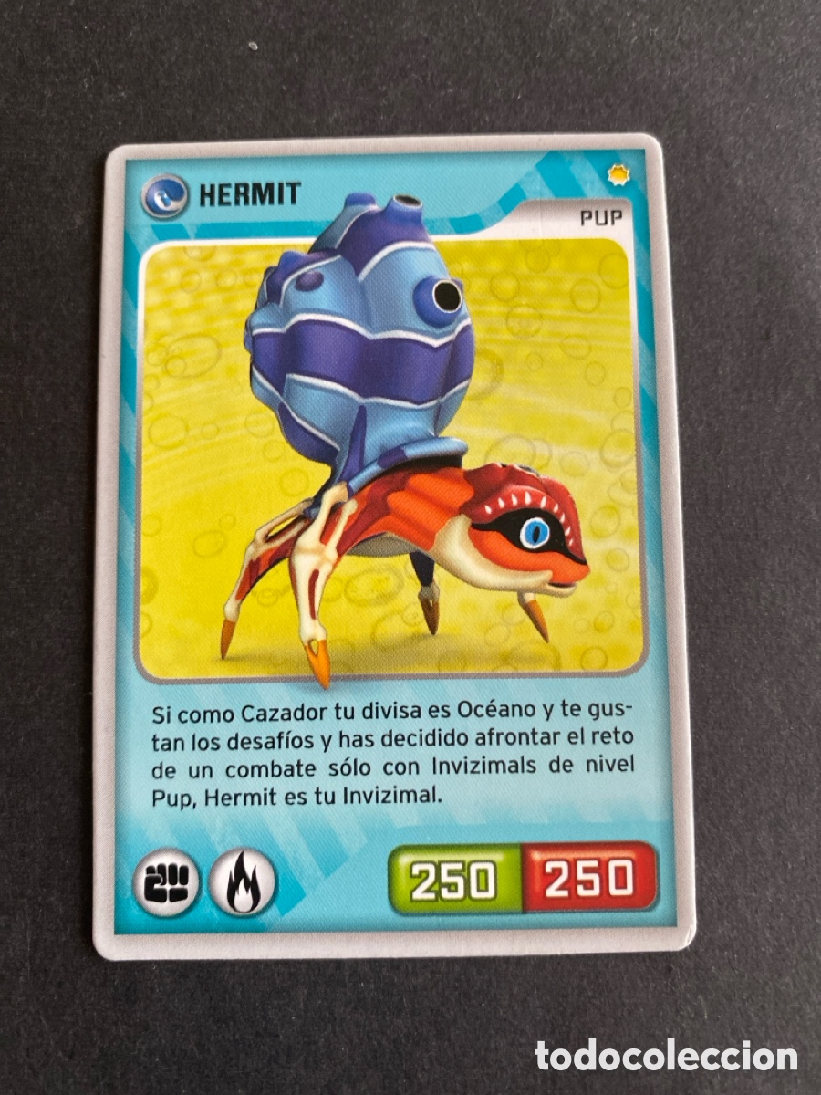 Coleccionismo cromos antiguos: Cromo carta Invizimals desaf&iacute;o oculto N* 211