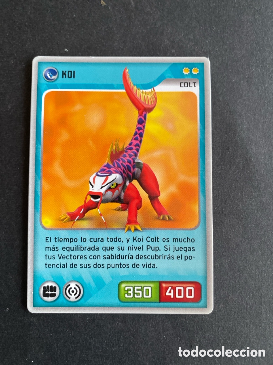 Coleccionismo cromos antiguos: Cromo carta Invizimals desaf&iacute;o oculto N* 215