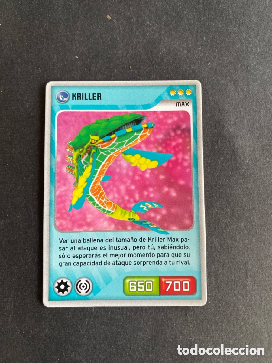 Coleccionismo cromos antiguos: Cromo carta Invizimals desaf&iacute;o oculto N*222