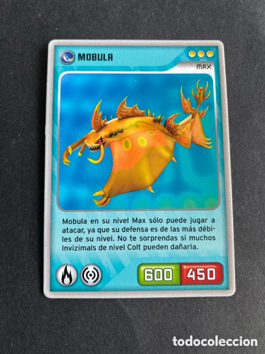 Coleccionismo cromos antiguos: Cromo carta Invizimals desaf&iacute;o oculto N* 225