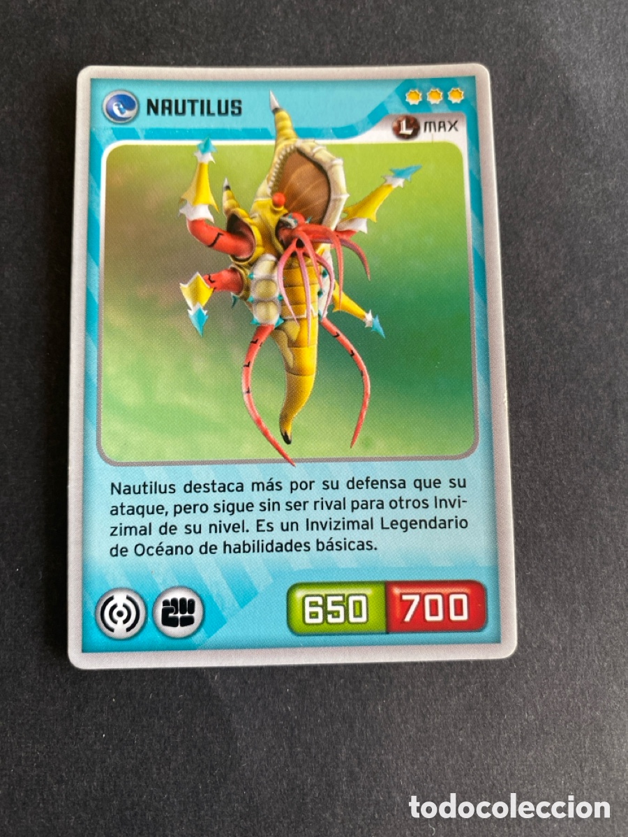 Coleccionismo cromos antiguos: Cromo carta Invizimals desaf&iacute;o oculto N* 245