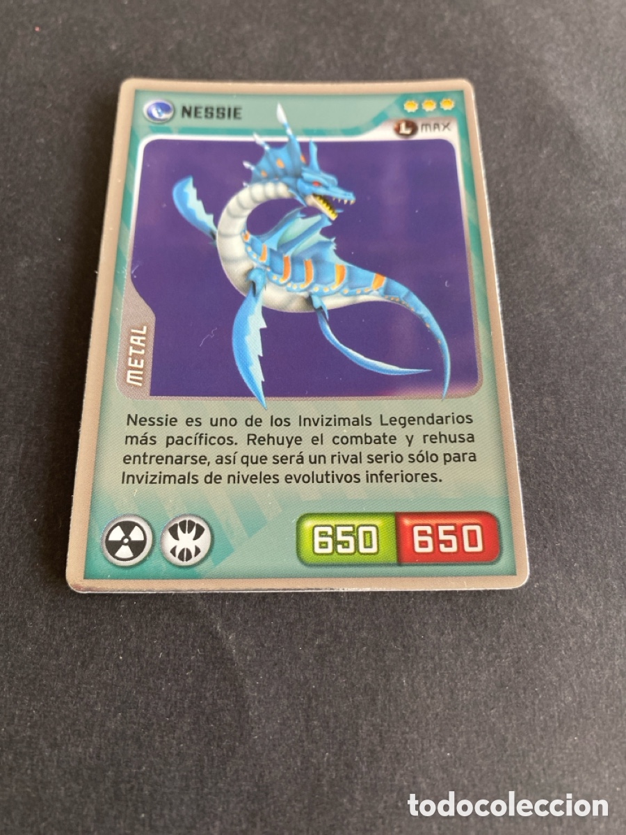 Coleccionismo cromos antiguos: Cromo carta Invizimals desaf&iacute;o oculto N* 246