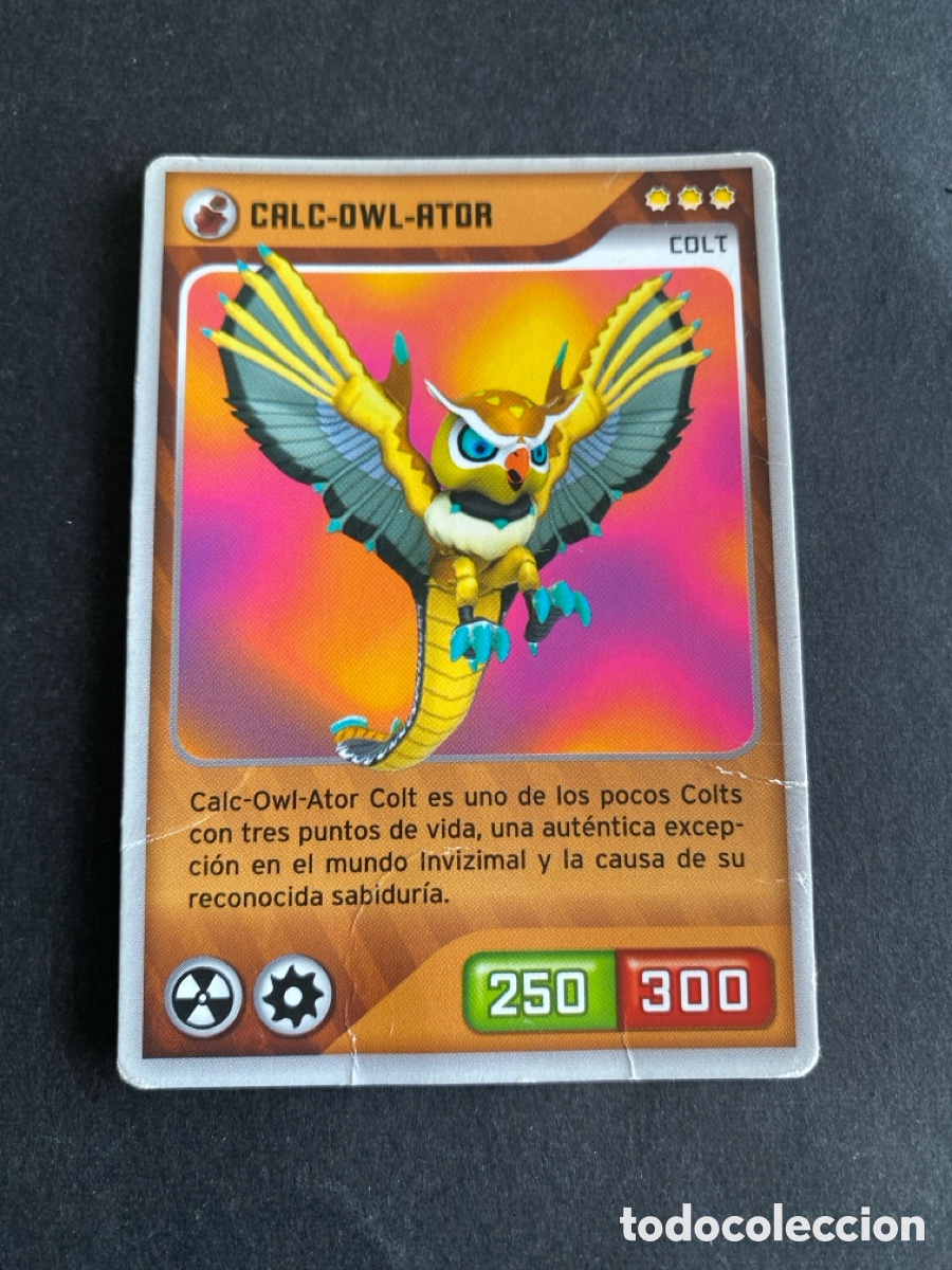 Coleccionismo cromos antiguos: Cromo carta Invizimals desaf&iacute;o oculto N* 263