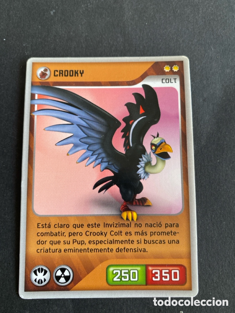 Coleccionismo cromos antiguos: Cromo carta Invizimals desaf&iacute;o oculto N* 272
