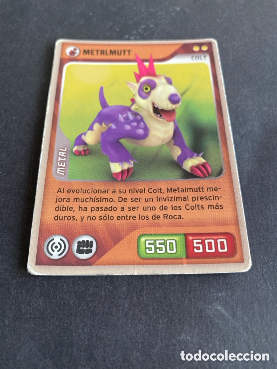Coleccionismo cromos antiguos: Cromo carta Invizimals desaf&iacute;o oculto N*287