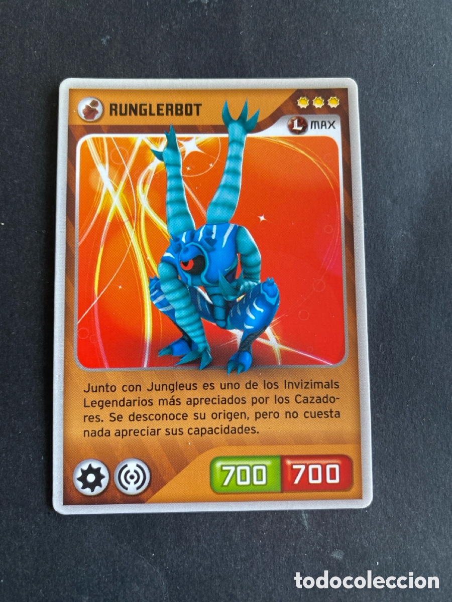 Coleccionismo cromos antiguos: Cromo carta Invizimals desaf&iacute;o oculto N* 298
