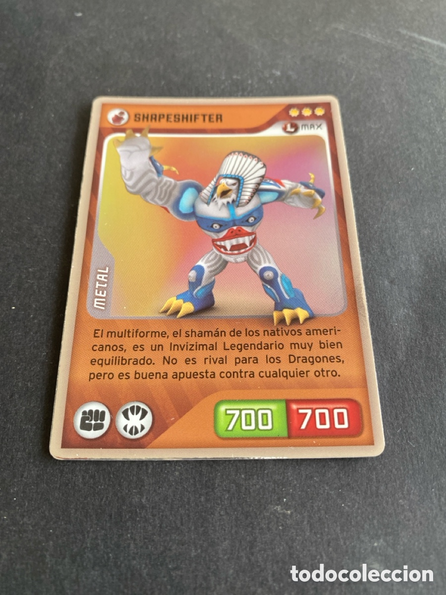 Coleccionismo cromos antiguos: Cromo carta Invizimals desaf&iacute;o oculto N* 299