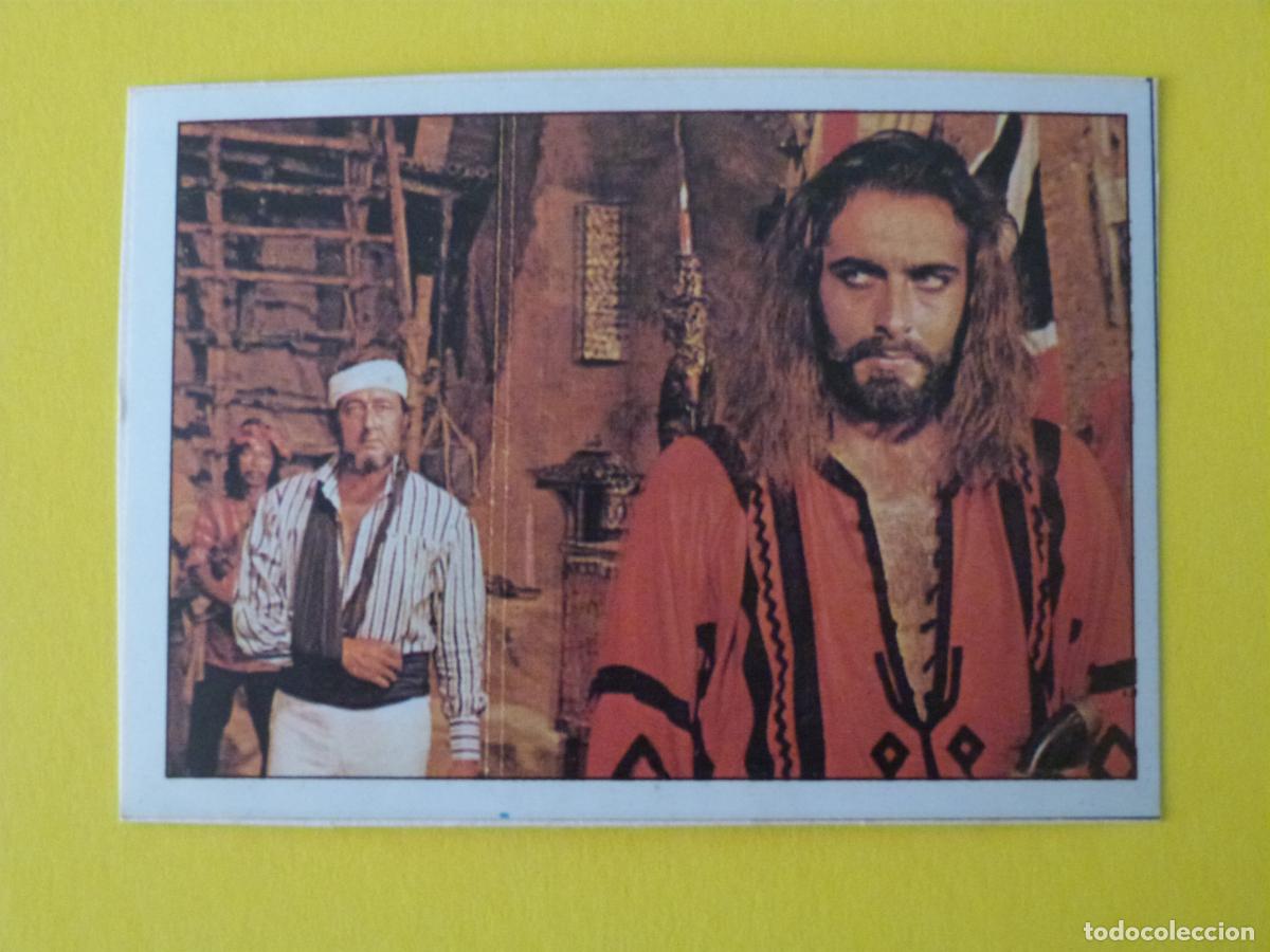 Coleccionismo cromos antiguos: CROMO SANDOKAN RECORTADO N&ordm; 57 A&Ntilde;O 1976 ALBUM SANDOKAN FIGURINE PANINI