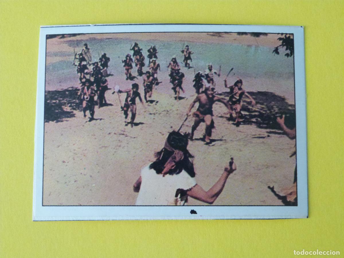 Coleccionismo cromos antiguos: CROMO SANDOKAN RECORTADO N&ordm; 328 A&Ntilde;O 1976 ALBUM SANDOKAN FIGURINE PANINI
