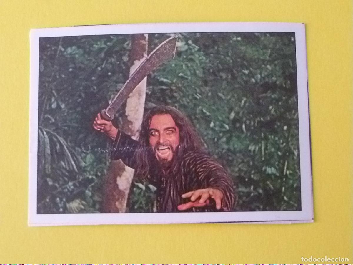 Coleccionismo cromos antiguos: CROMO SANDOKAN RECORTADO N&ordm; 352 A&Ntilde;O 1976 ALBUM SANDOKAN FIGURINE PANINI