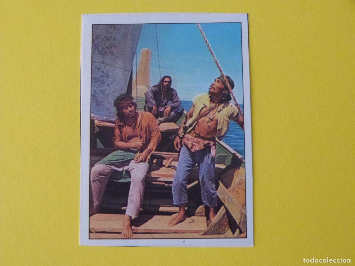 Coleccionismo cromos antiguos: CROMO SANDOKAN RECORTADO N&ordm; 375 A&Ntilde;O 1976 ALBUM SANDOKAN FIGURINE PANINI