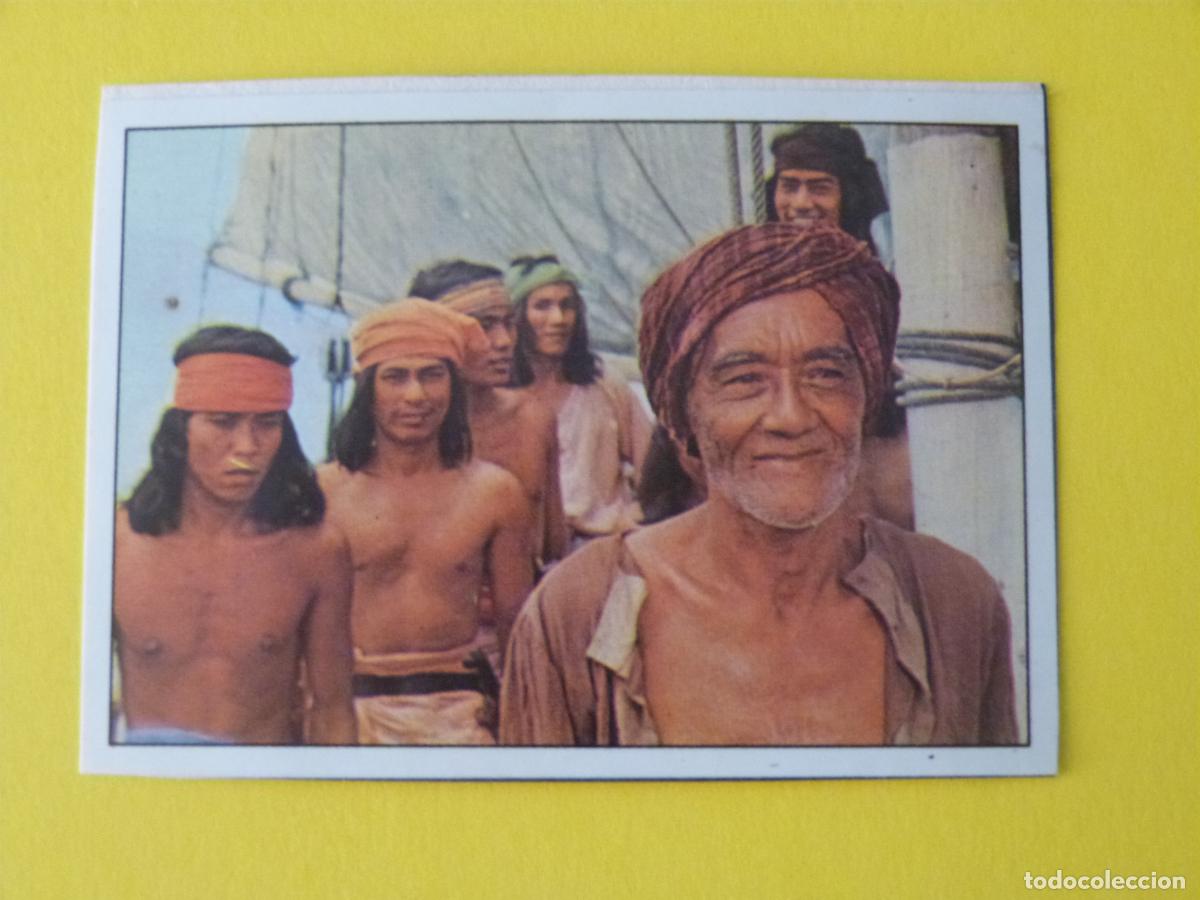 Colecionismo Cromos antigos: CROMO SANDOKAN RECORTADO N&ordm; 387 A&Ntilde;O 1976 ALBUM SANDOKAN FIGURINE PANINI