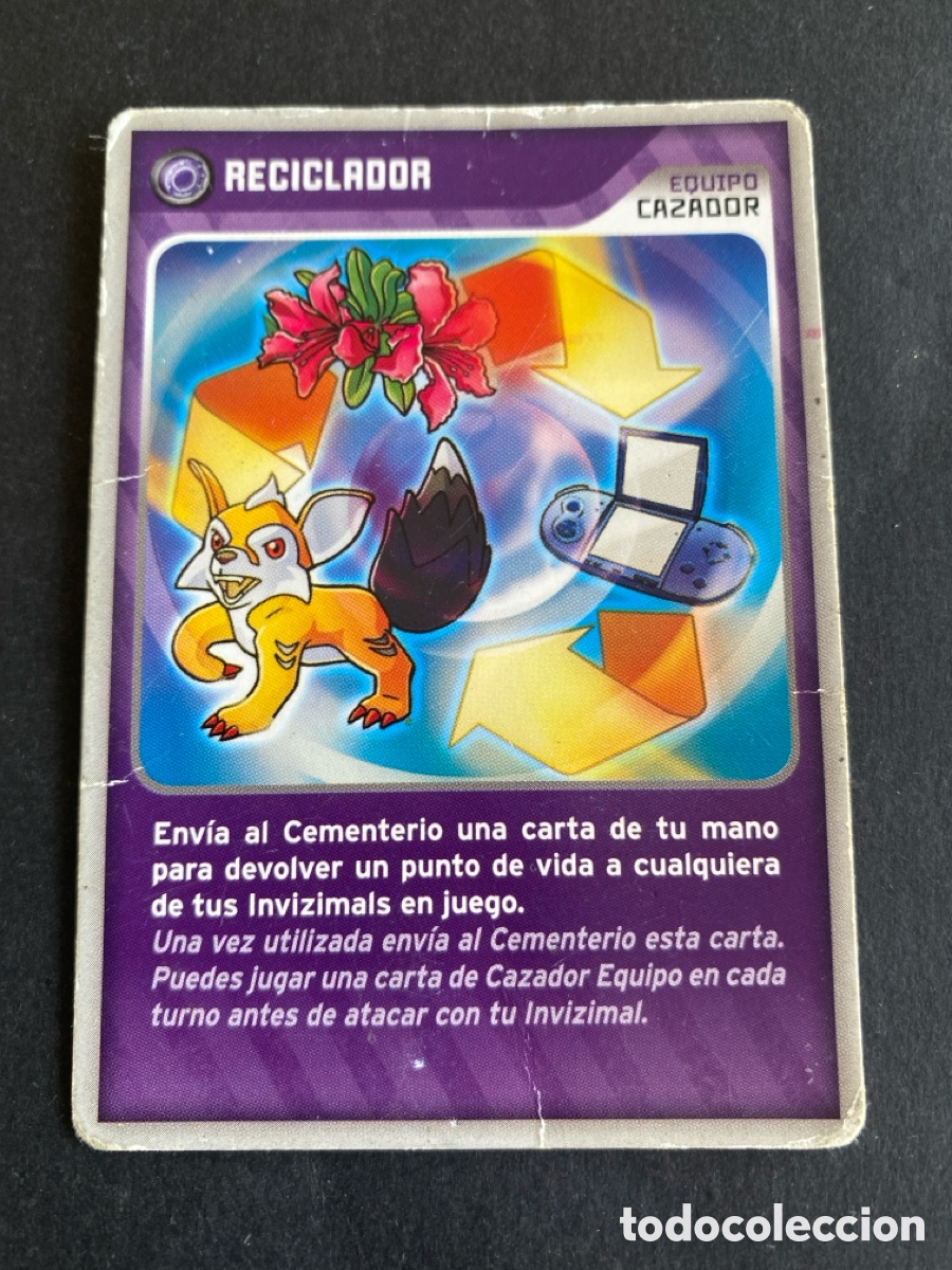 Coleccionismo cromos antiguos: Cromo carta Invizimals desaf&iacute;o oculto N* 342