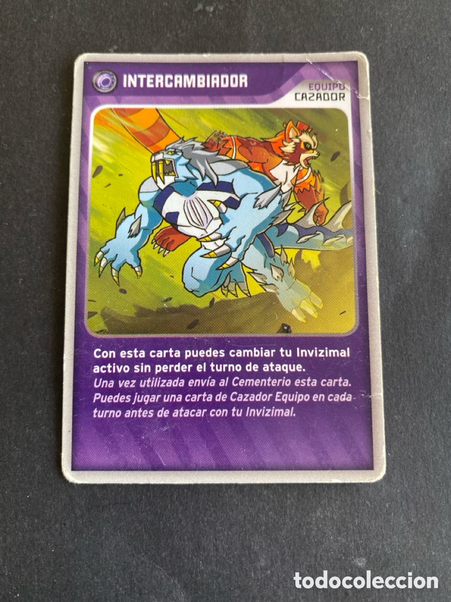 Coleccionismo cromos antiguos: Cromo carta Invizimals desaf&iacute;o oculto N*347