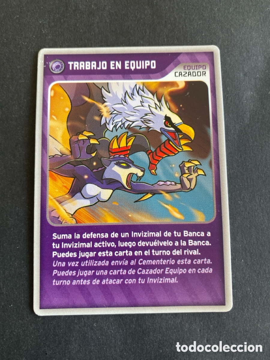 Coleccionismo cromos antiguos: Cromo carta Invizimals desaf&iacute;o oculto N* 349