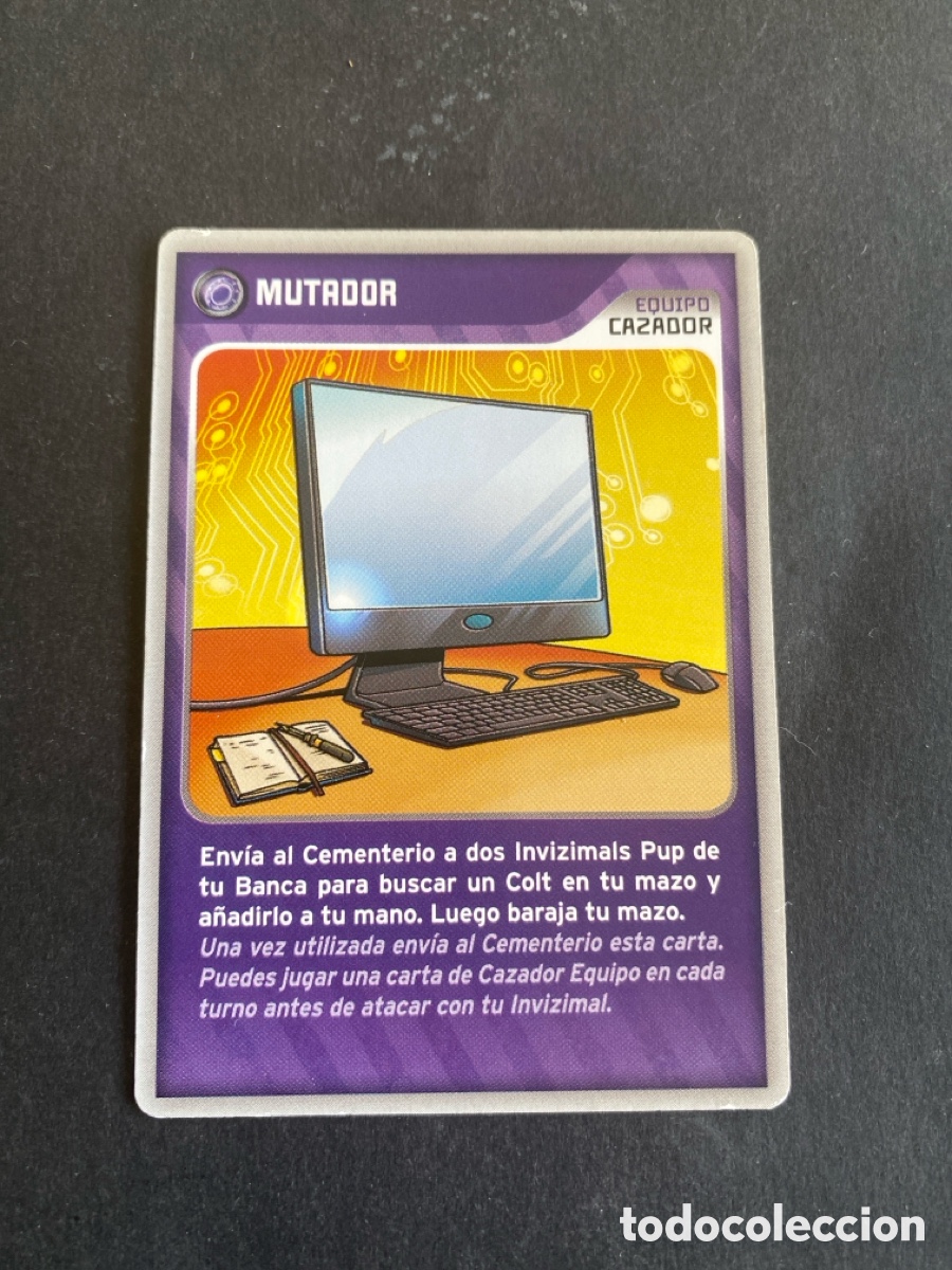 Coleccionismo cromos antiguos: Cromo carta Invizimals desaf&iacute;o oculto N*352