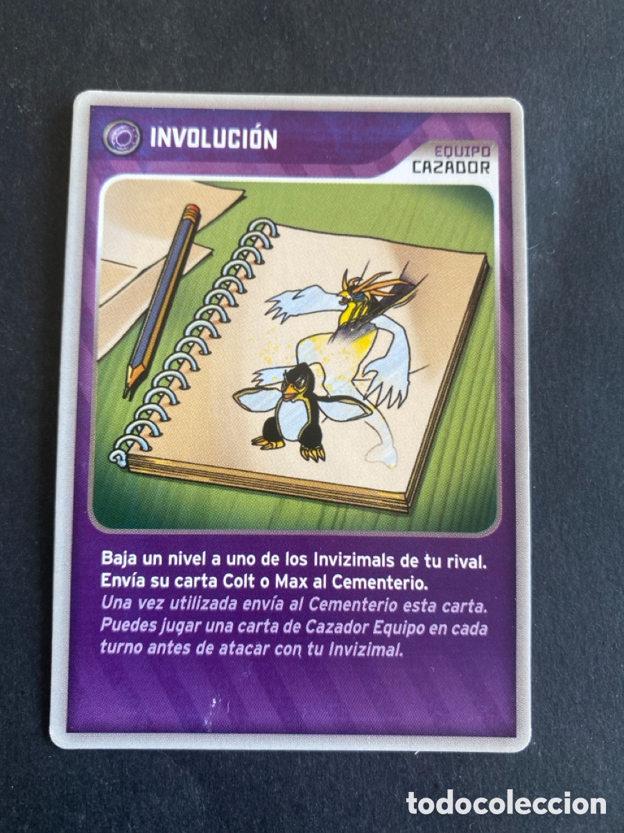 Coleccionismo cromos antiguos: Cromo carta Invizimals desaf&iacute;o oculto N* 354