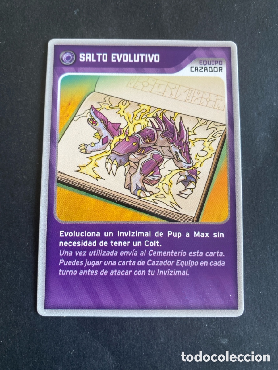 Coleccionismo cromos antiguos: Cromo carta Invizimals desaf&iacute;o oculto N* 355