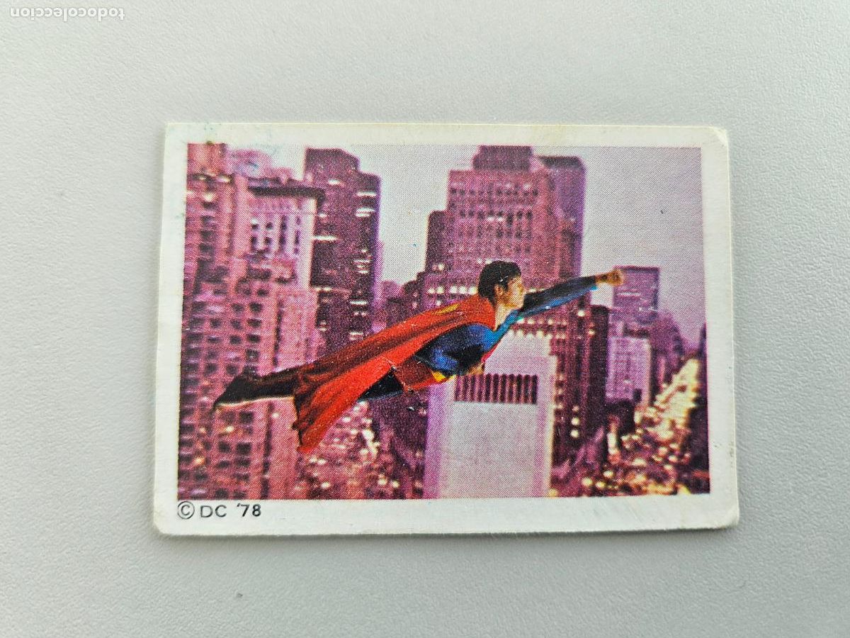 Coleccionismo cromos antiguos: &Aacute;lbum Superman The Movie, cromo 127 / Editorial Fher, 1979 / recuperado