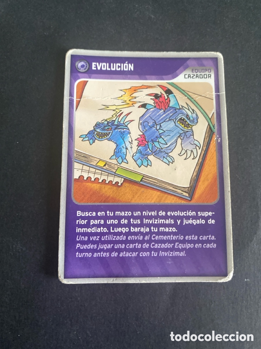 Coleccionismo cromos antiguos: Cromo carta Invizimals desaf&iacute;o oculto N* 362