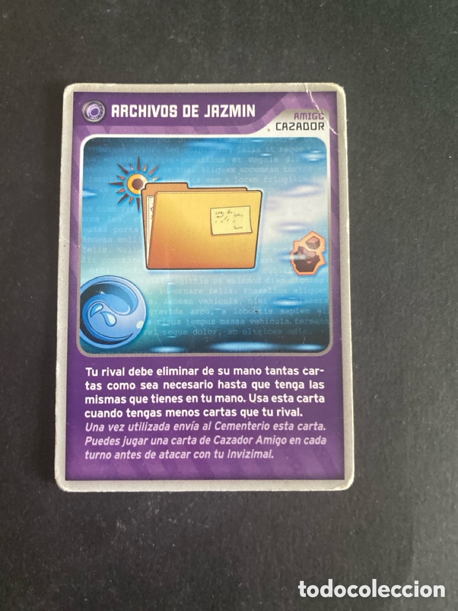 Coleccionismo cromos antiguos: Cromo carta Invizimals desaf&iacute;o oculto N*370