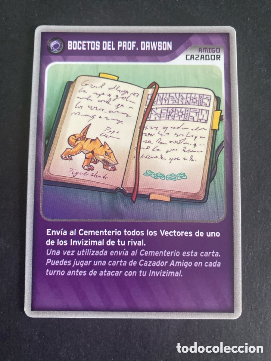 Coleccionismo cromos antiguos: Cromo carta Invizimals desaf&iacute;o oculto N* 376