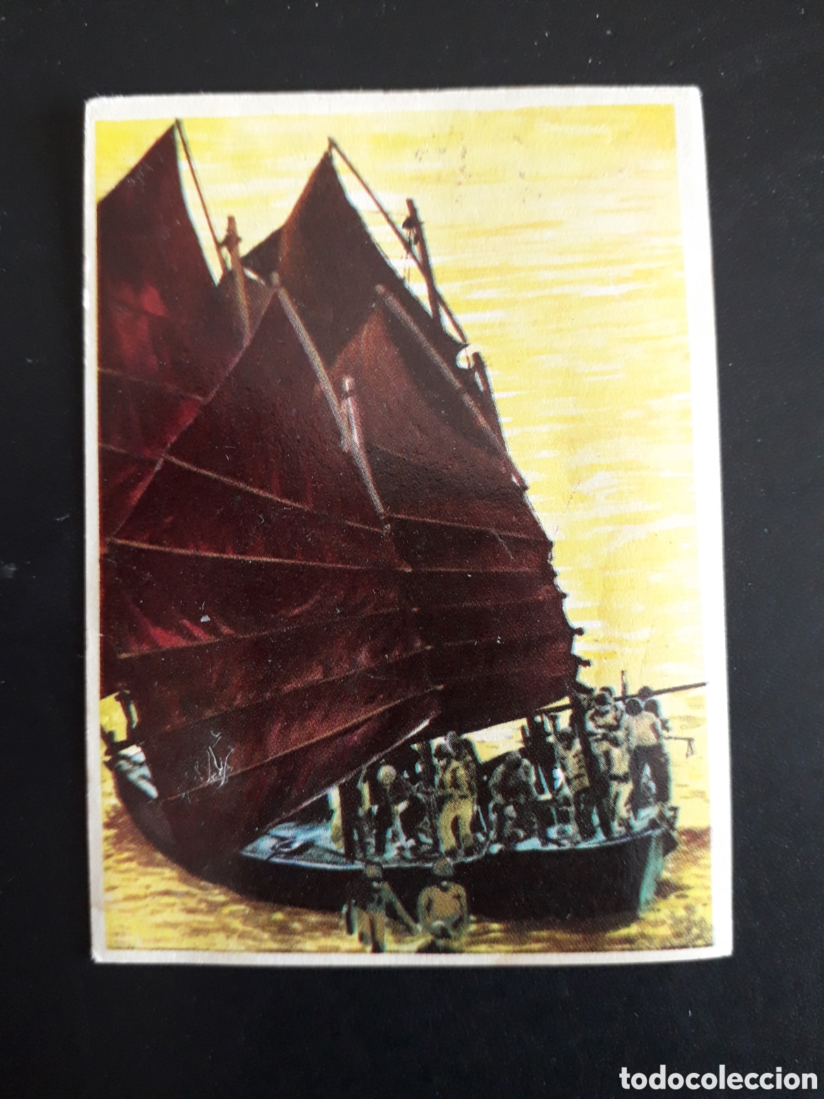 Coleccionismo cromos antiguos: JUNCO CHINO, LA VUELTA AL MUNDO CON BIMBO 1966 N&deg; 143 DESPEGADO, PEDIDO M&Iacute;NIMO 3&euro;