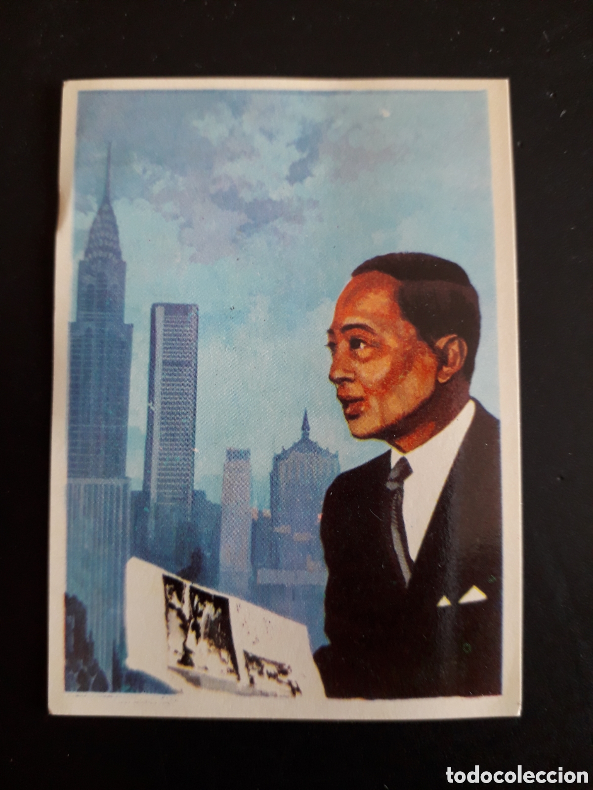Coleccionismo cromos antiguos: SECRETARIO DE LA ONU, LA VUELTA AL MUNDO CON BIMBO 1966 N&deg; 144 SIN PEGAR, PEDIDO M&Iacute;NIMO 3&euro;